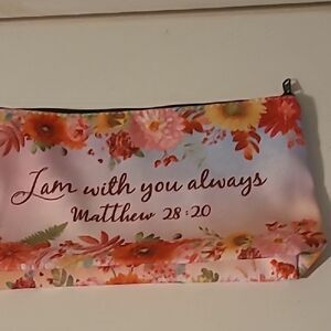Matthew 28:20 Cosmetic Bag